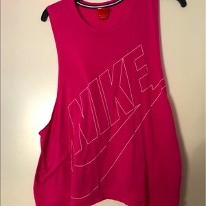 Nike cut off tee